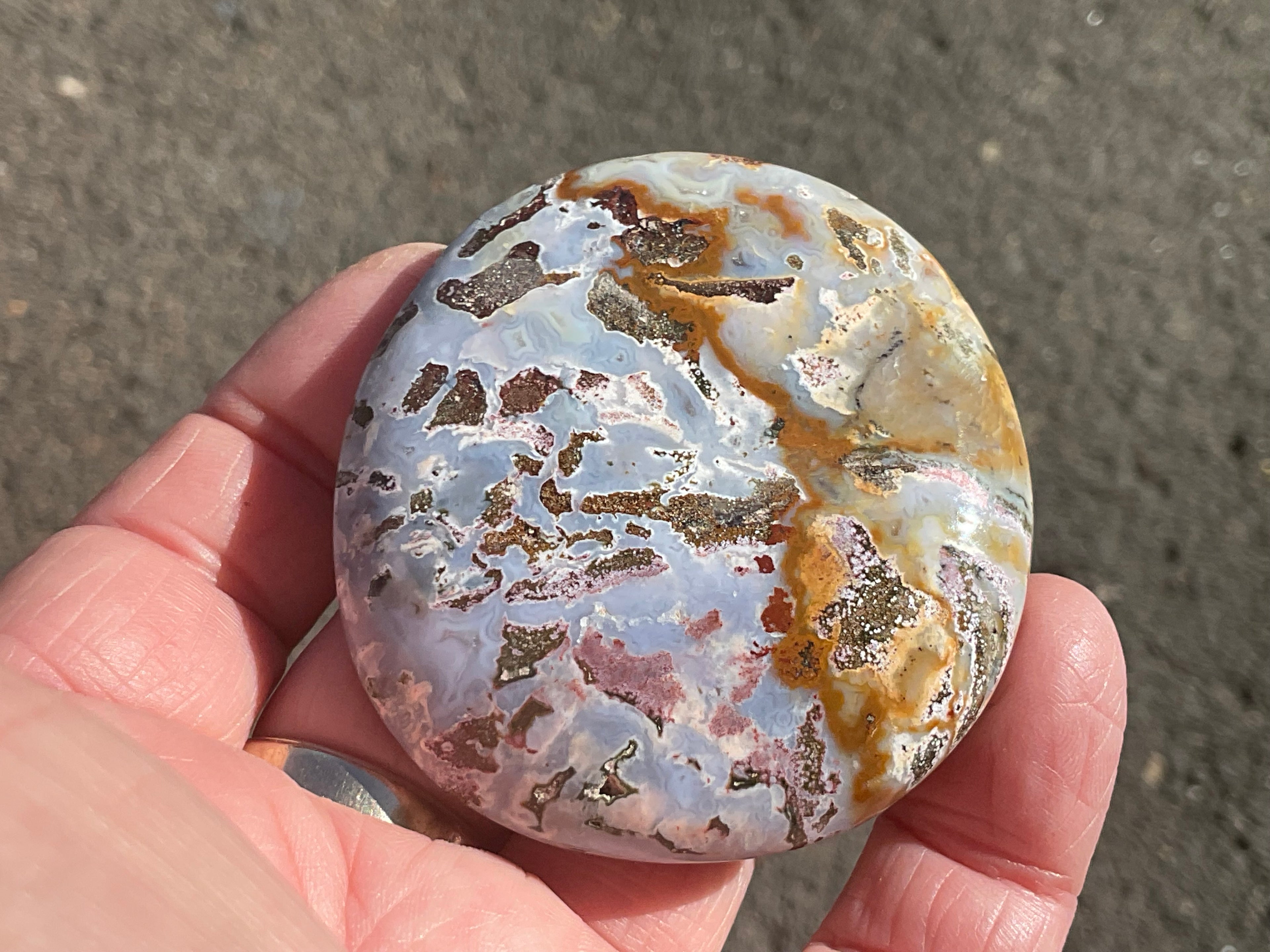 90g Ocean Jasper Palmstone 7A