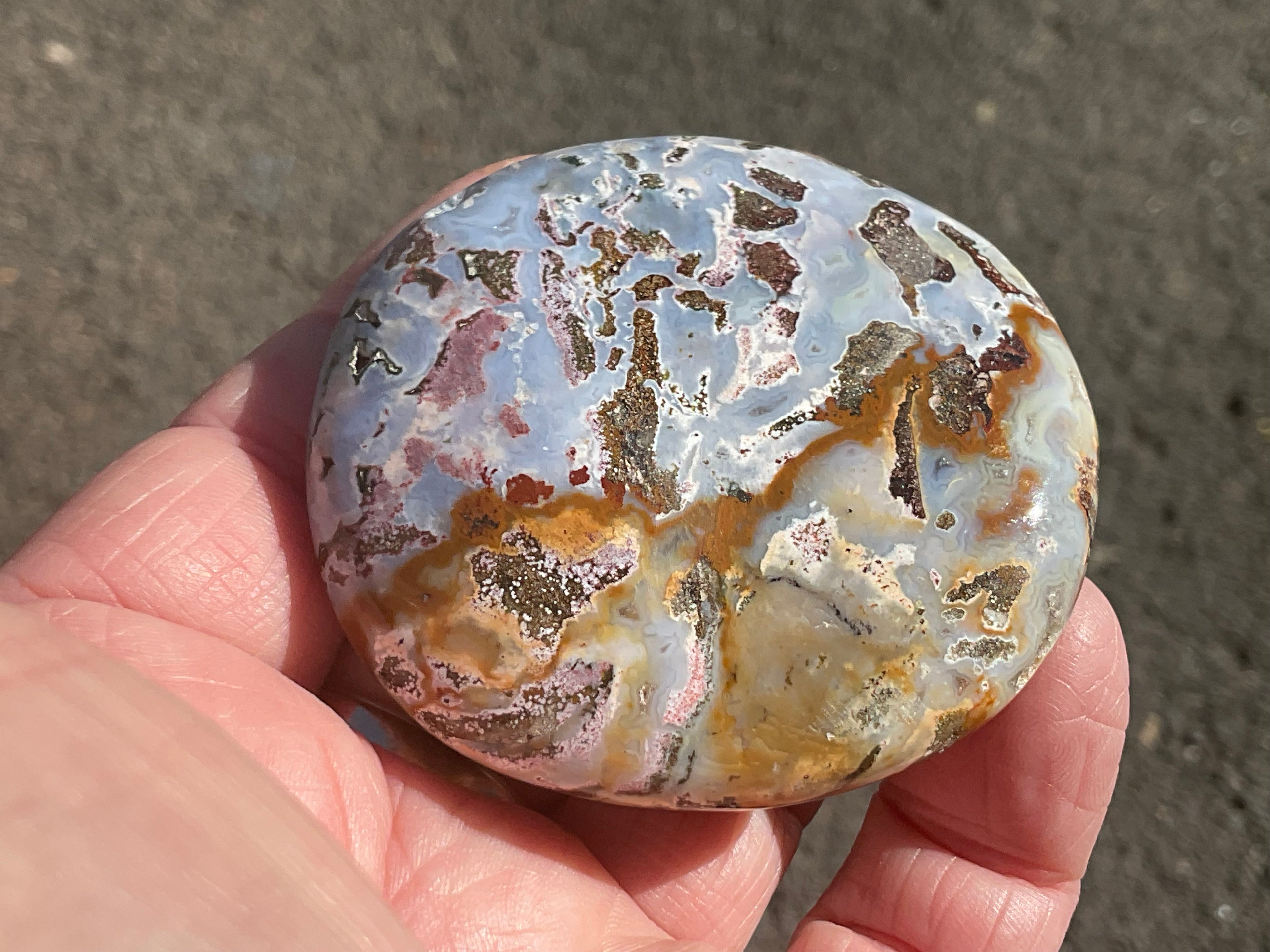 90g Ocean Jasper Palmstone 7A
