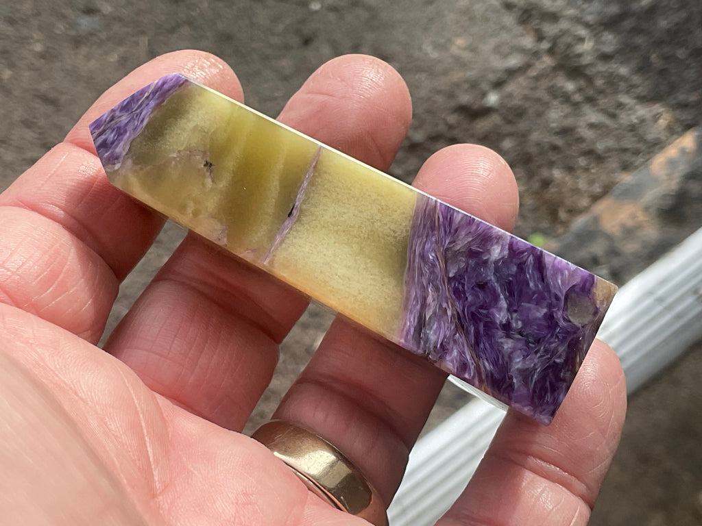 70g Charoite with Calcite Generator 1C