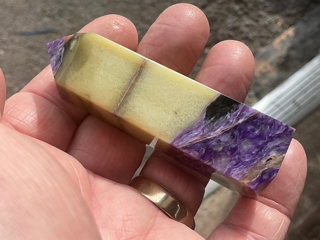70g Charoite with Calcite Generator 1C