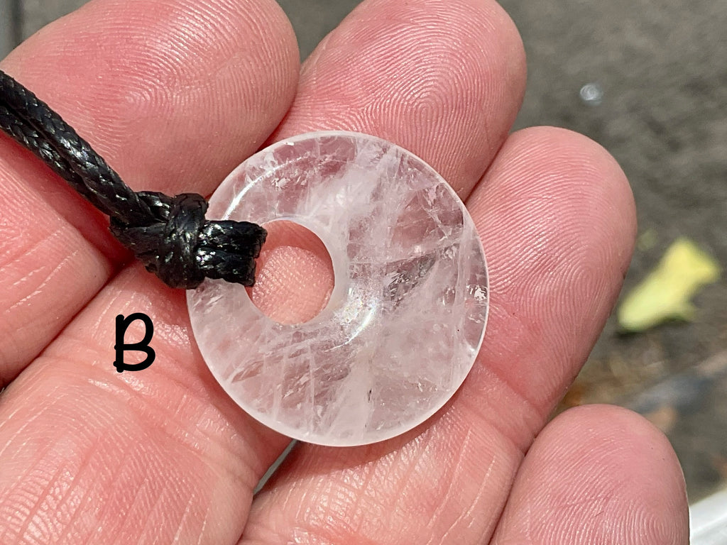 Clear Quartz Donut (Pi Stone) Variation Group 1