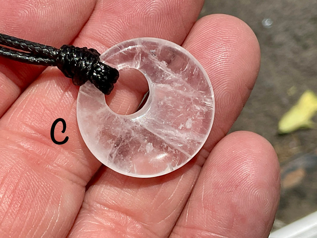 Clear Quartz Donut (Pi Stone) Variation Group 1