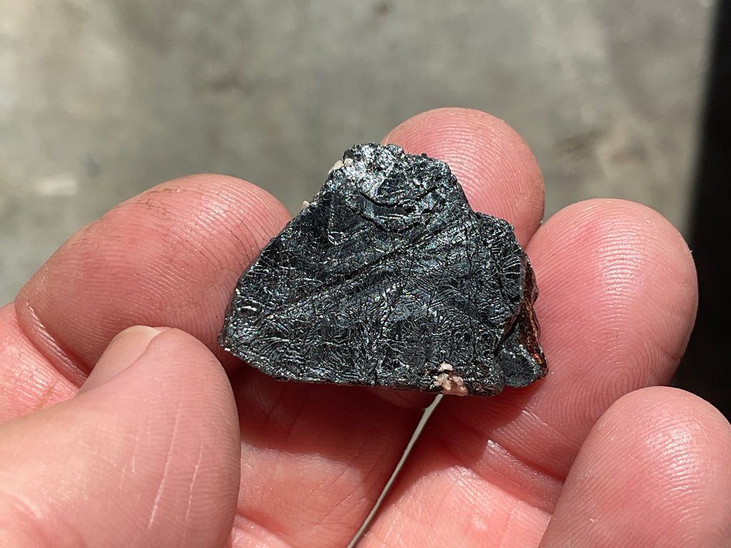 10g Rutile in Hematite Specimen 1A