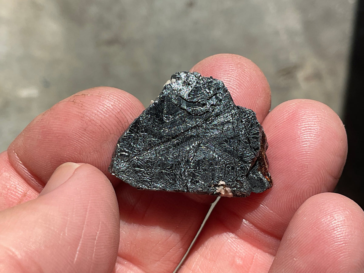 10g Rutile in Hematite Specimen 1A