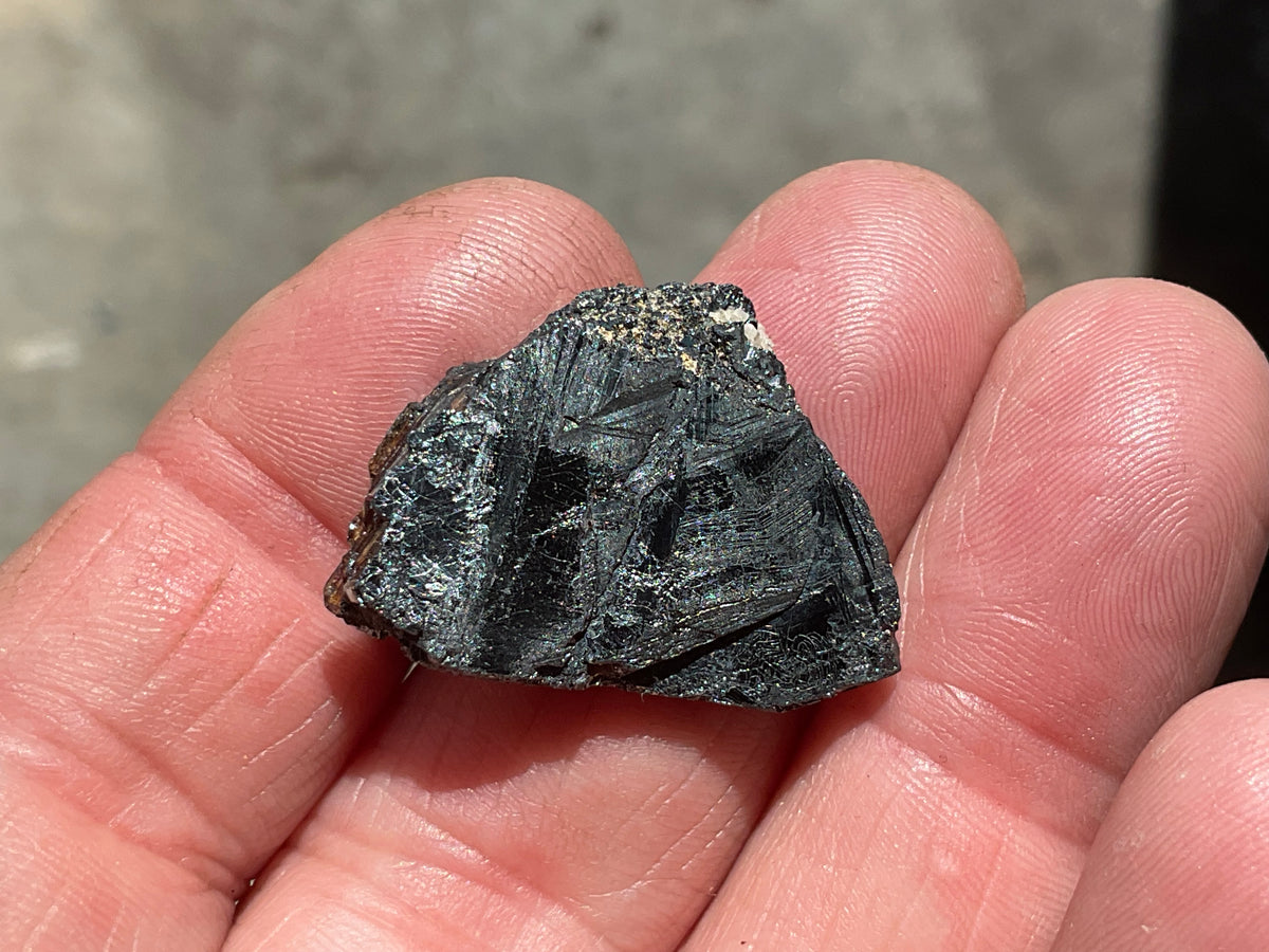 10g Rutile in Hematite Specimen 1A