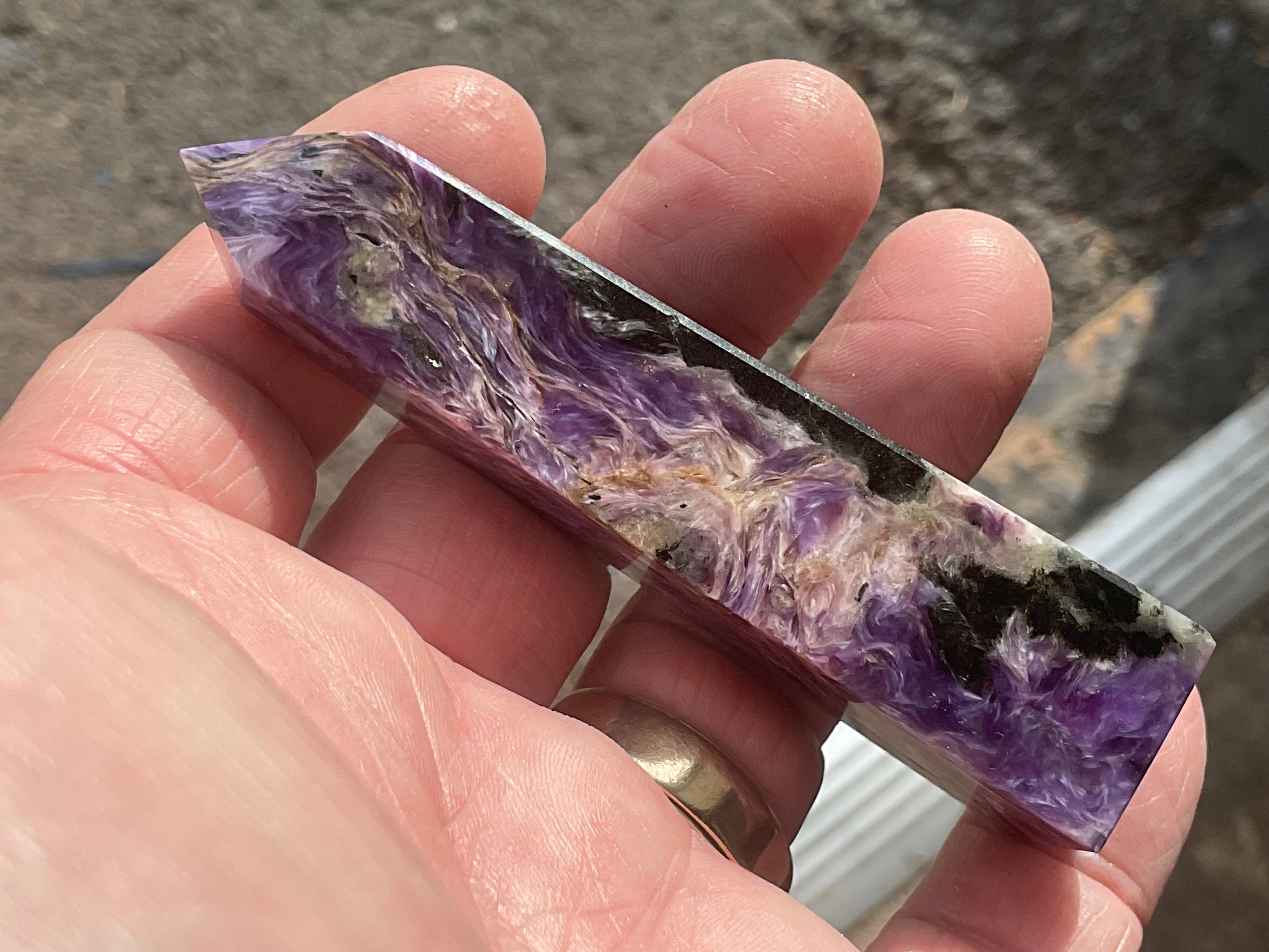 60g Charoite with Aegirine Generator 3A