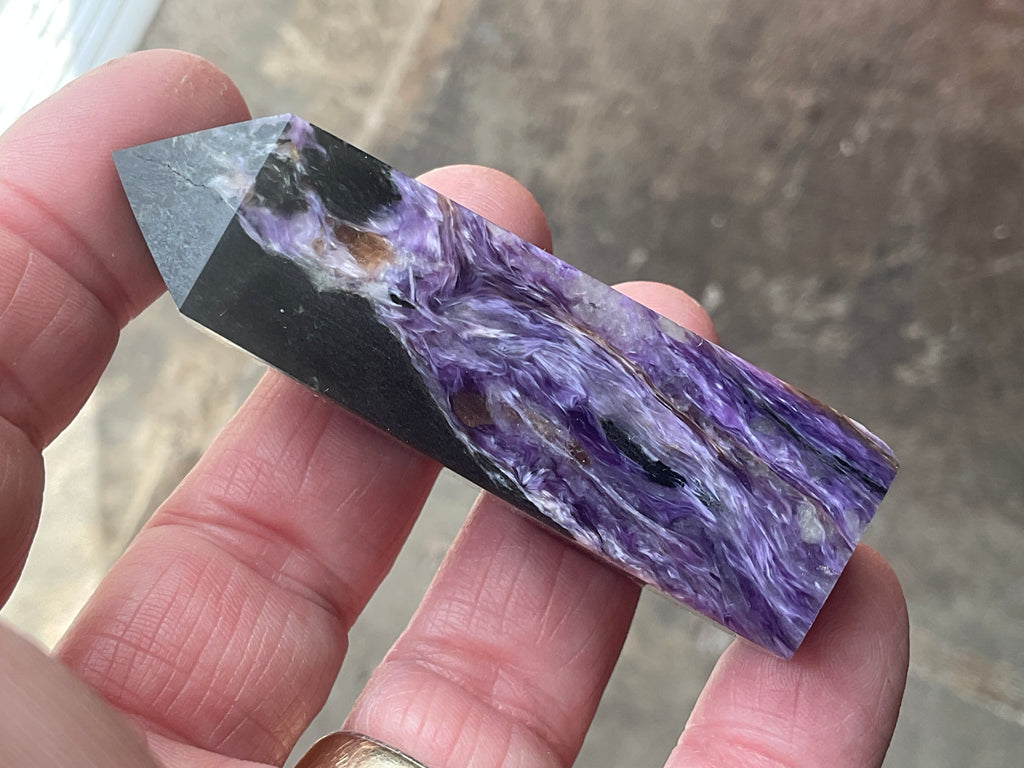 70g Charoite with Aegirine Generator 3B