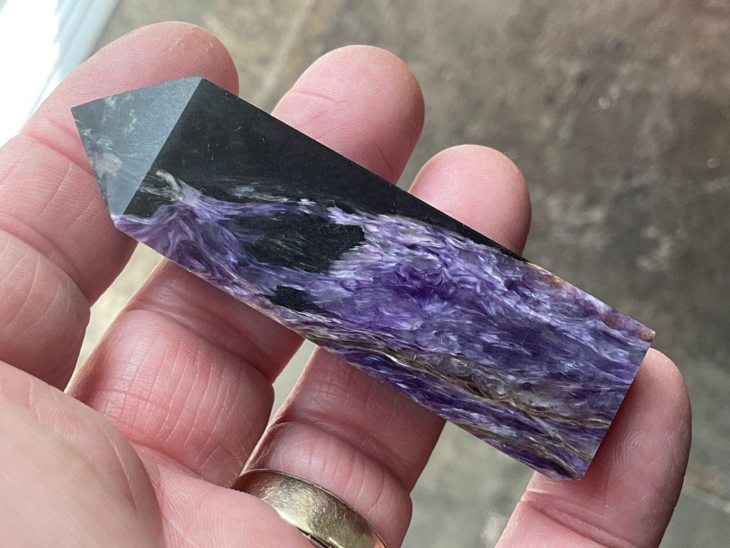 70g Charoite with Aegirine Generator 3B