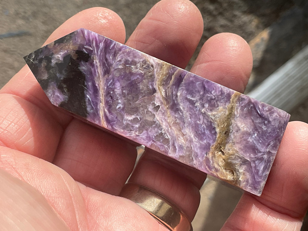 70g Charoite with Aegirine Generator 3B