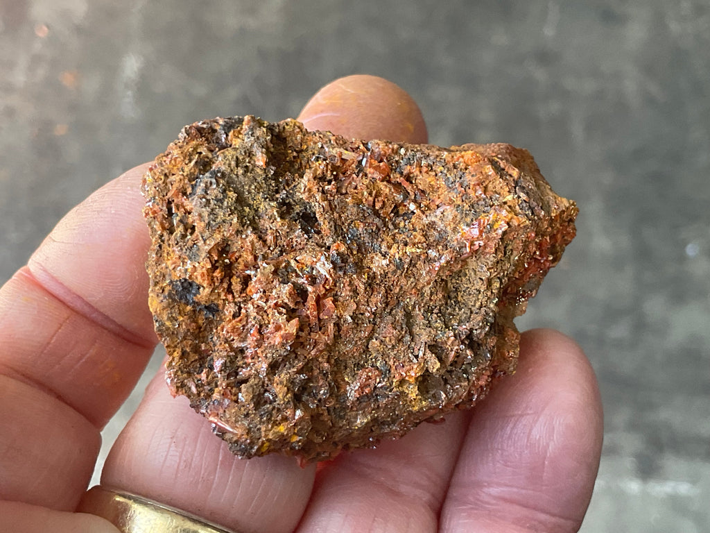 85g Crocoite Natural Specimen 12B