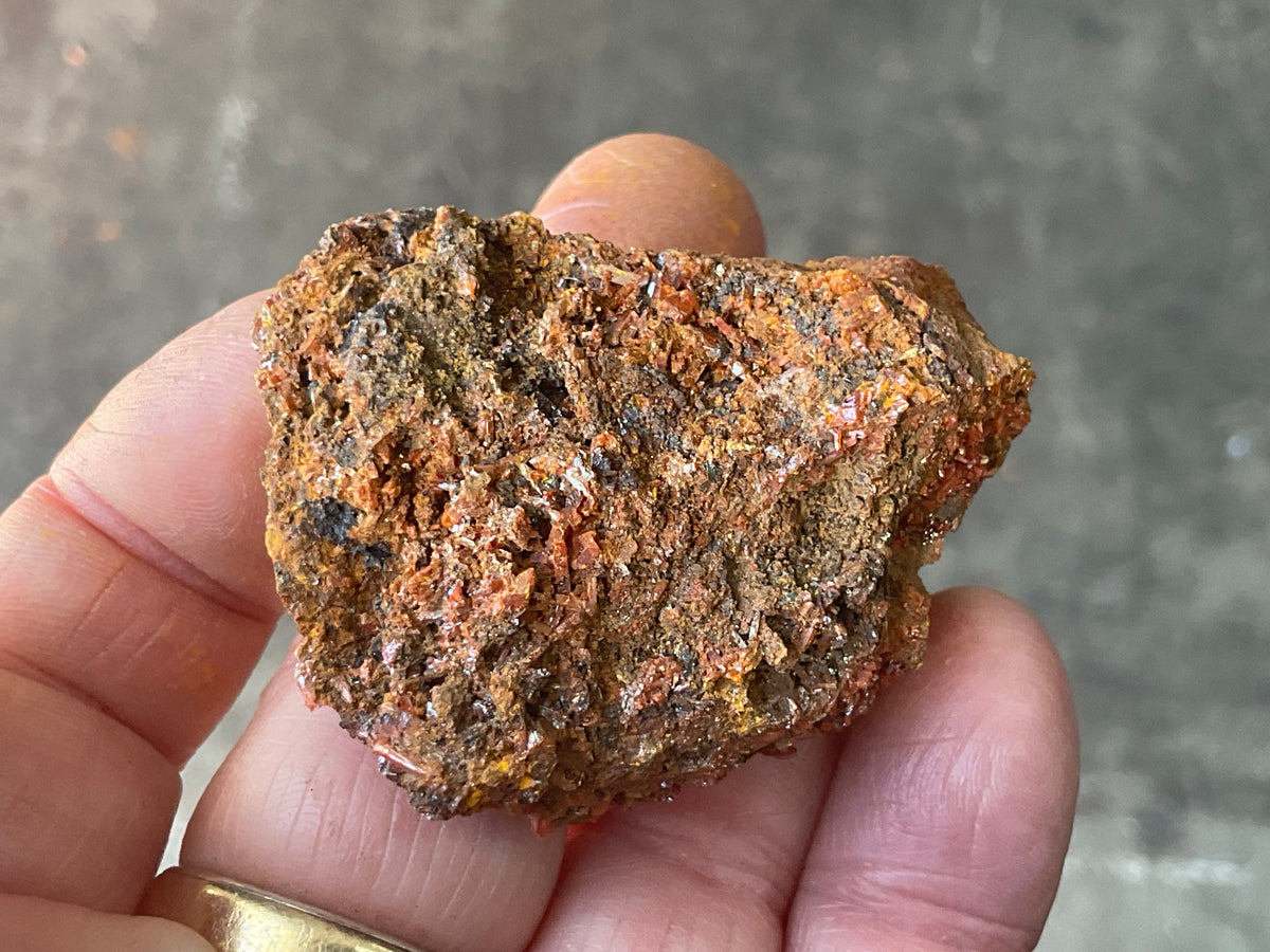 85g Crocoite Natural Specimen 12B