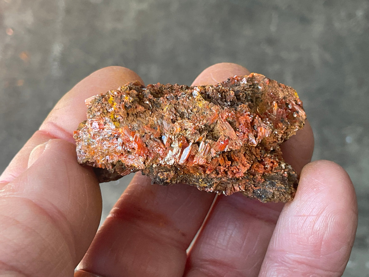 85g Crocoite Natural Specimen 12B