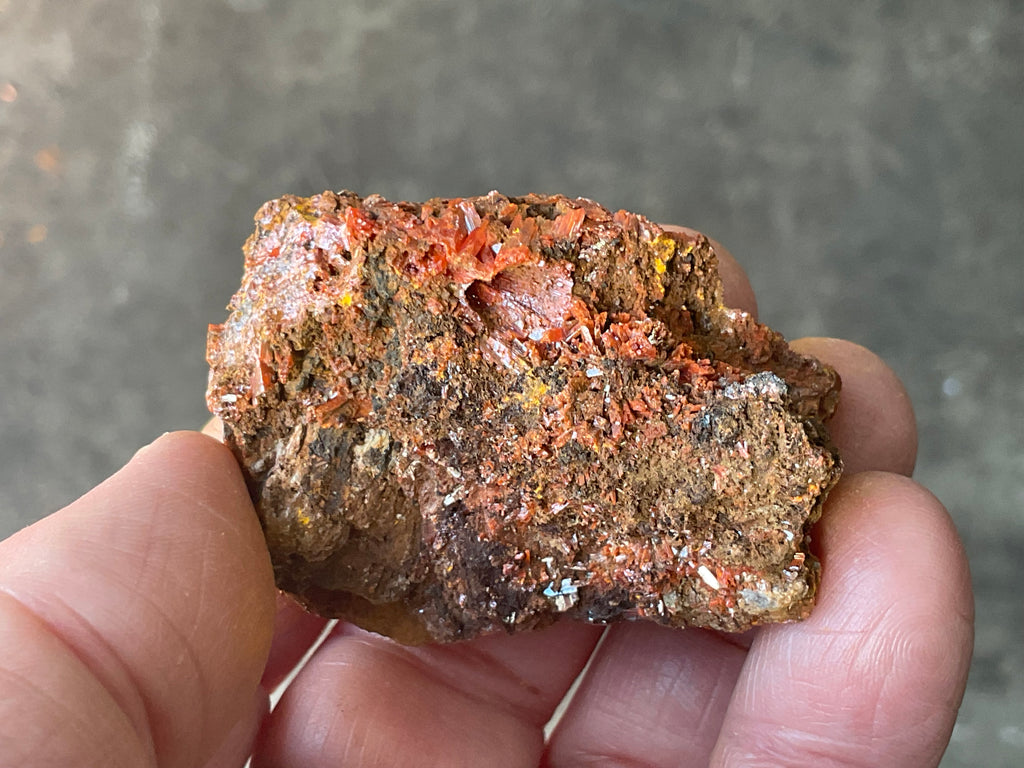 85g Crocoite Natural Specimen 12B