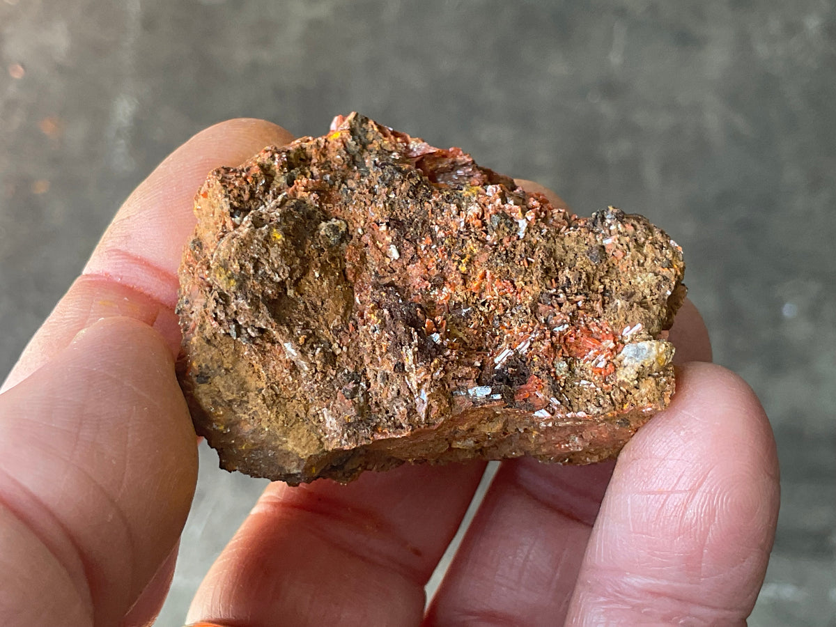 85g Crocoite Natural Specimen 12B