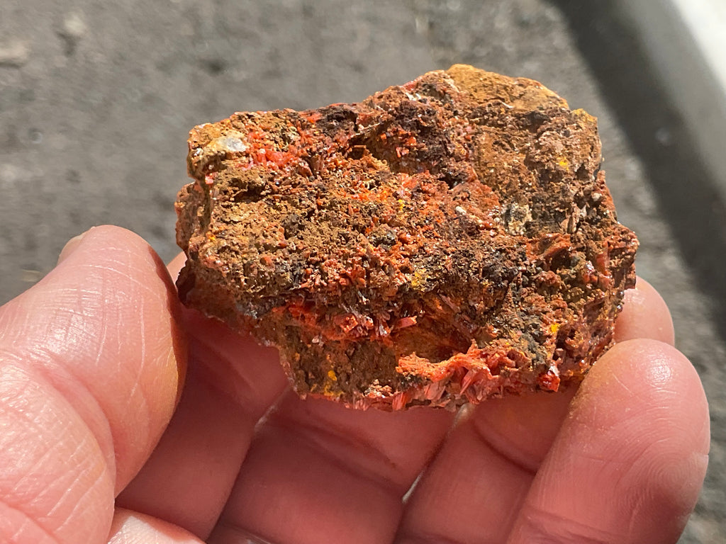 85g Crocoite Natural Specimen 12B