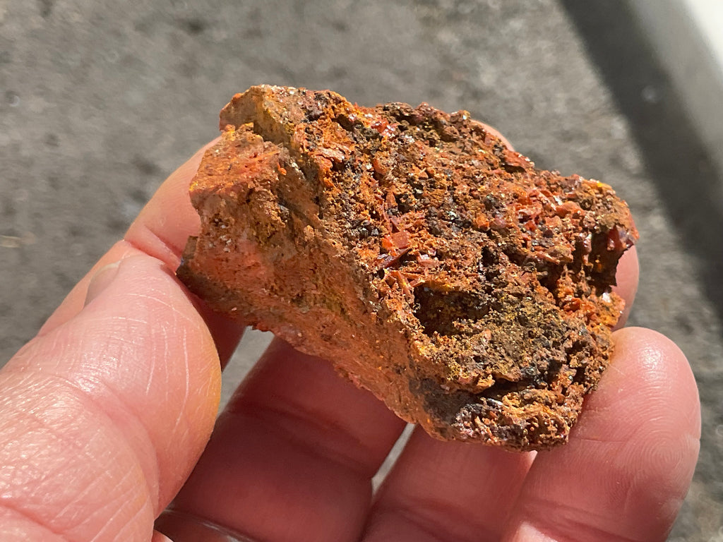 85g Crocoite Natural Specimen 12B