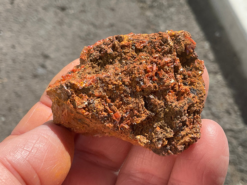 85g Crocoite Natural Specimen 12B
