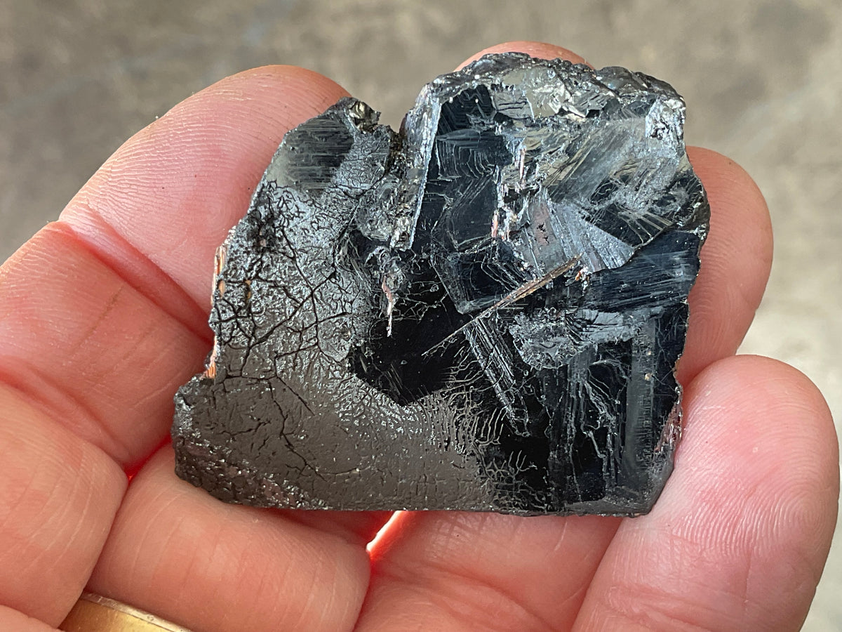 34g Rutile in Hematite Specimen 3A