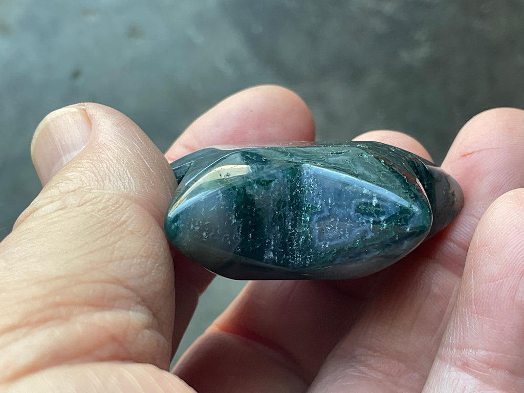46g Moss Agate Star A