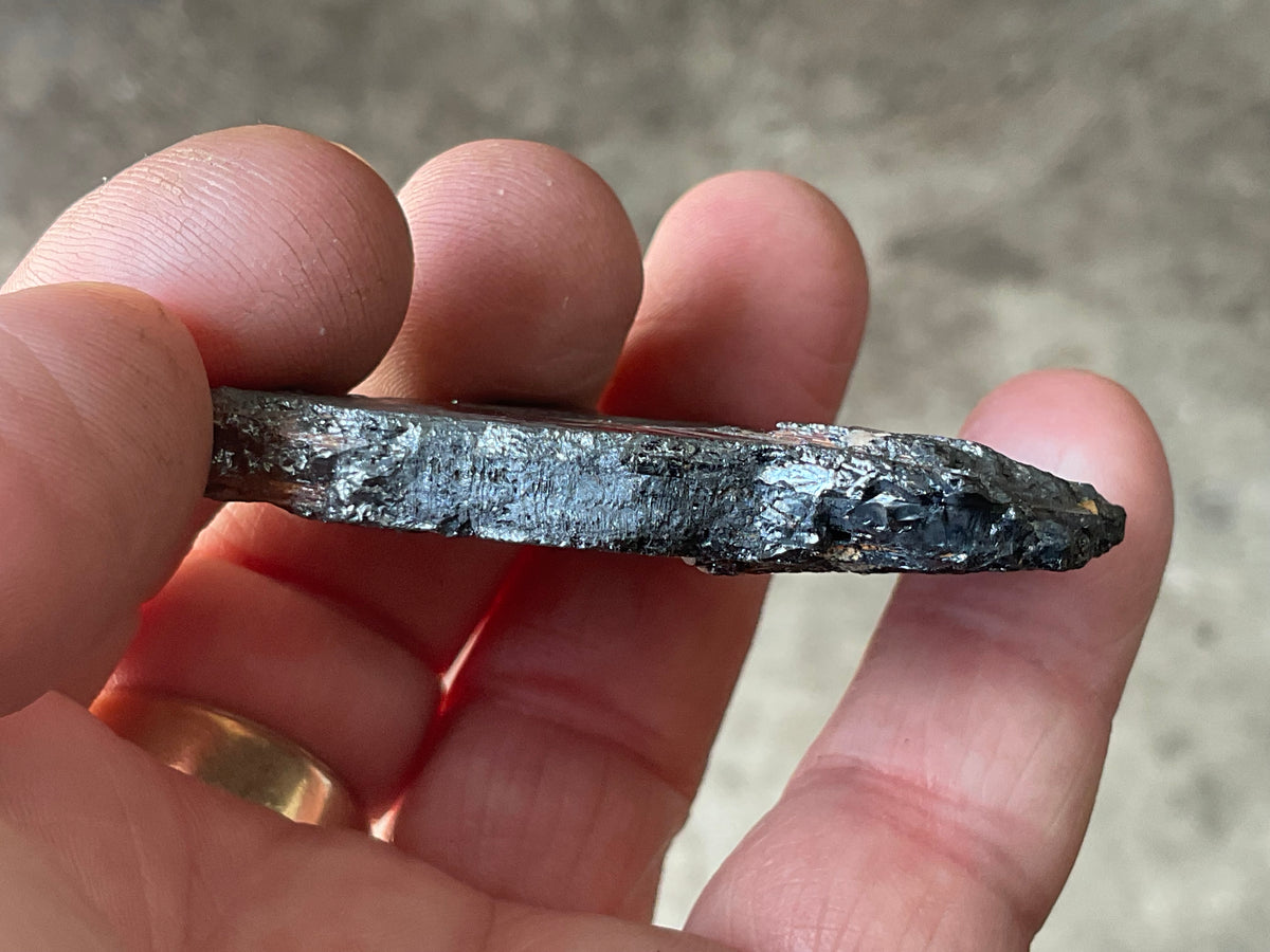 42g Rutile in Hematite Specimen 3B