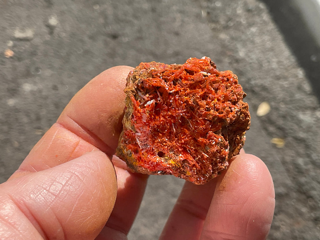 121g Crocoite Specimen 14C