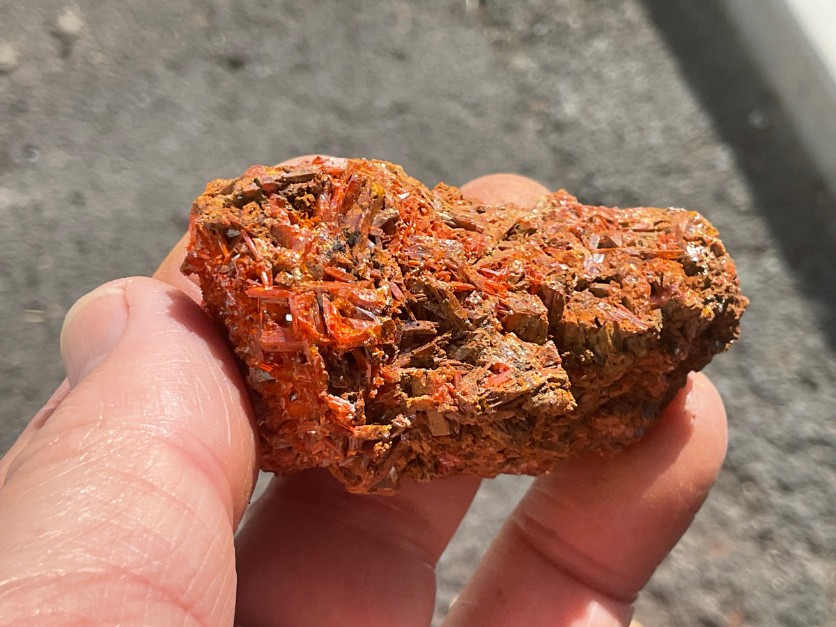 121g Crocoite Specimen 14C