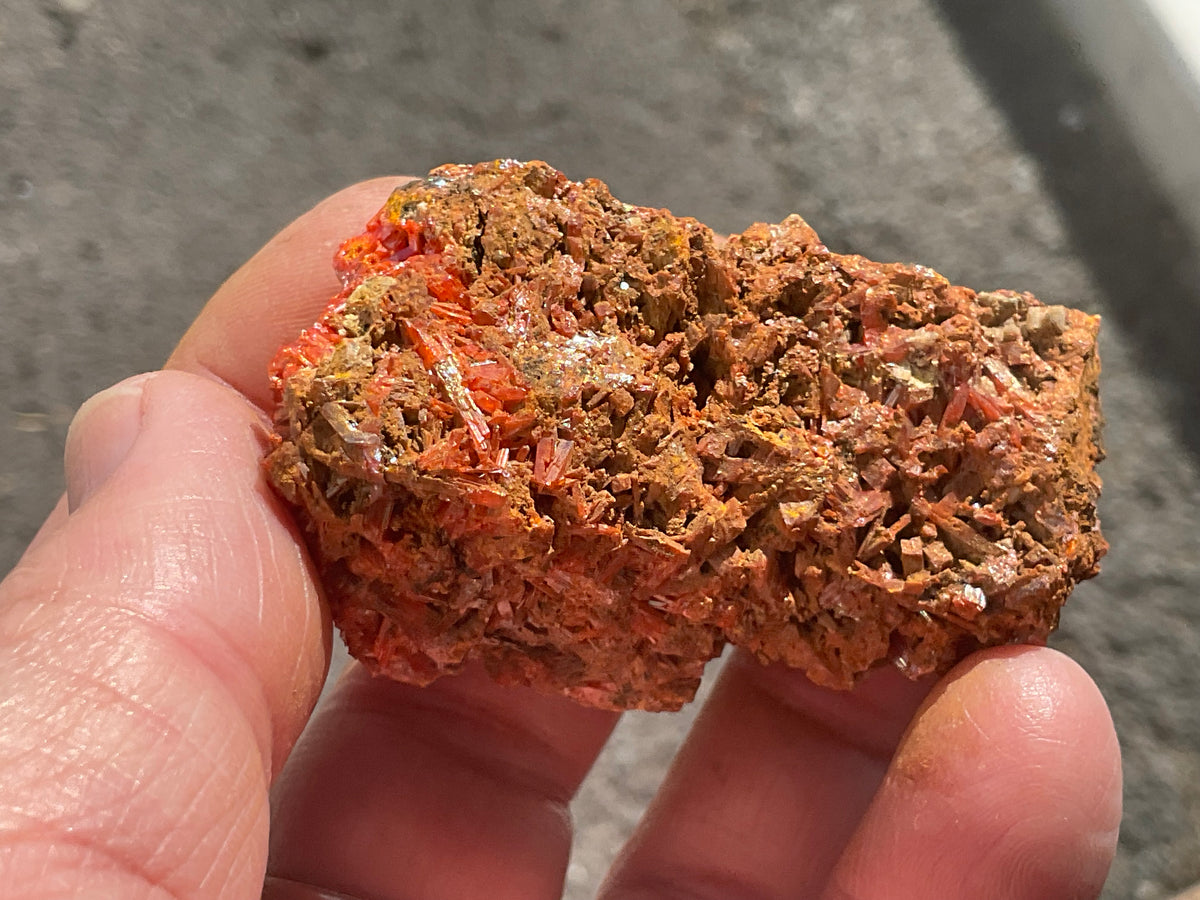 121g Crocoite Specimen 14C