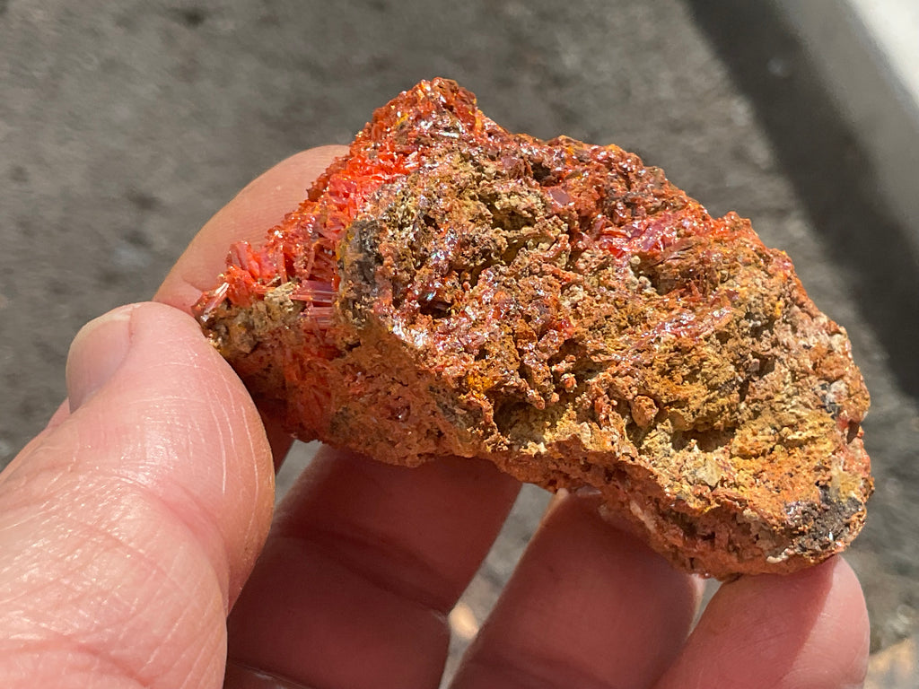 121g Crocoite Specimen 14C