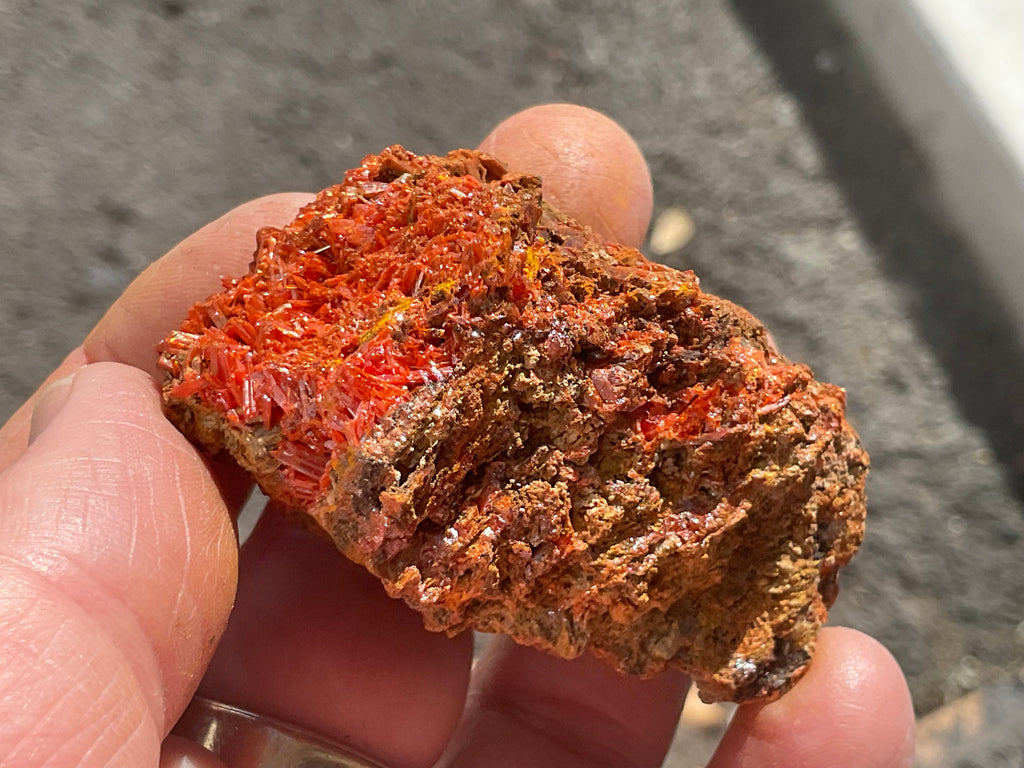 121g Crocoite Specimen 14C
