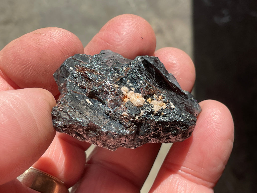 46g Rutile in Hematite Specimen 3C