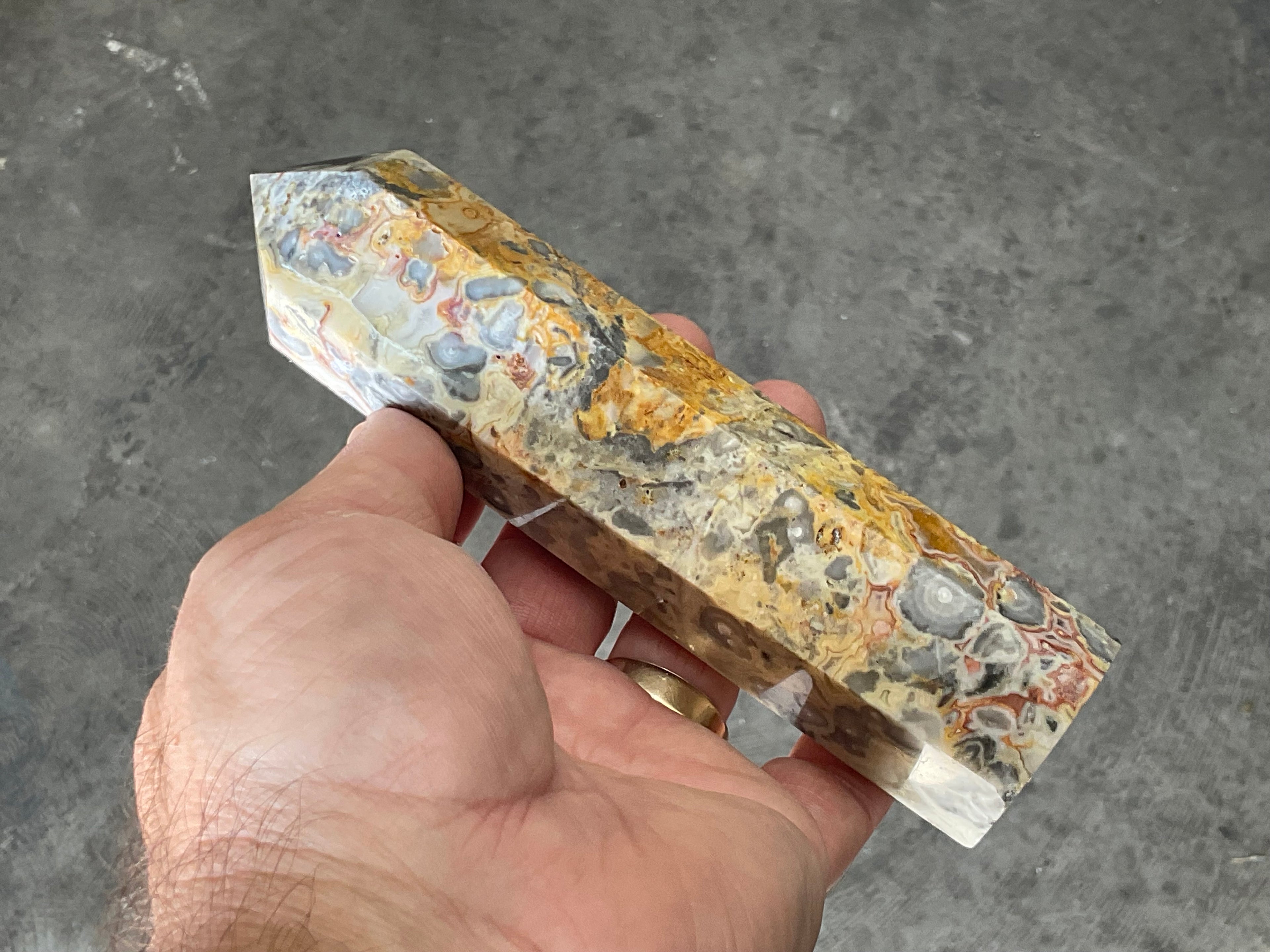 332g Western Australian Crazy Lace Agate Generator A