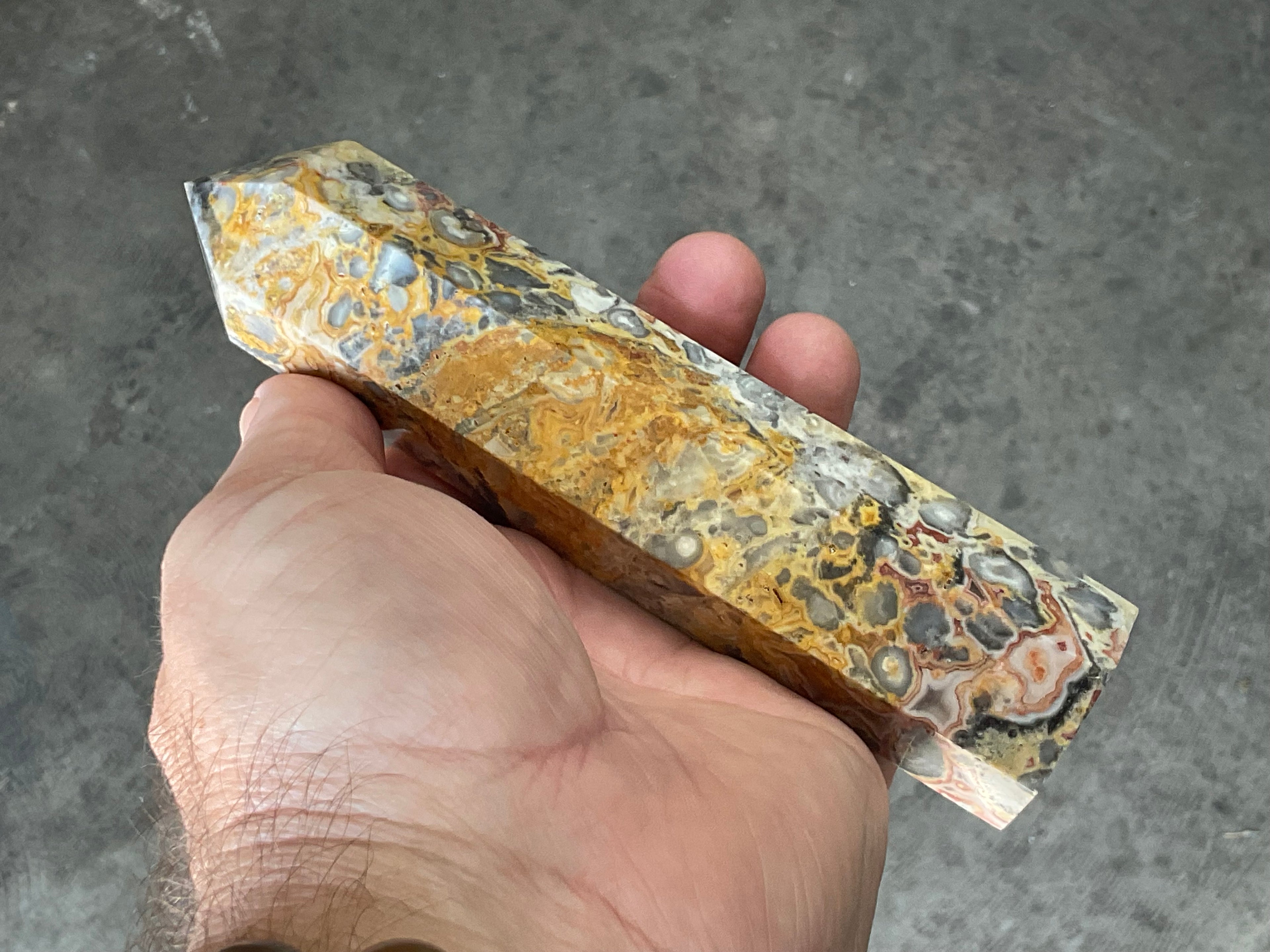 332g Western Australian Crazy Lace Agate Generator A