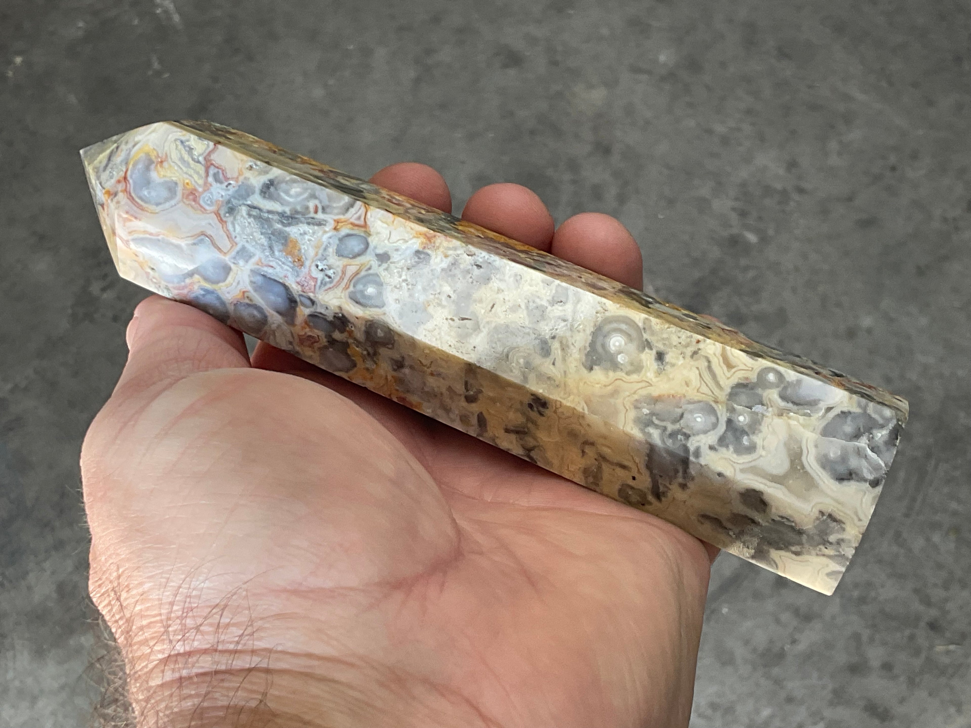 332g Western Australian Crazy Lace Agate Generator A