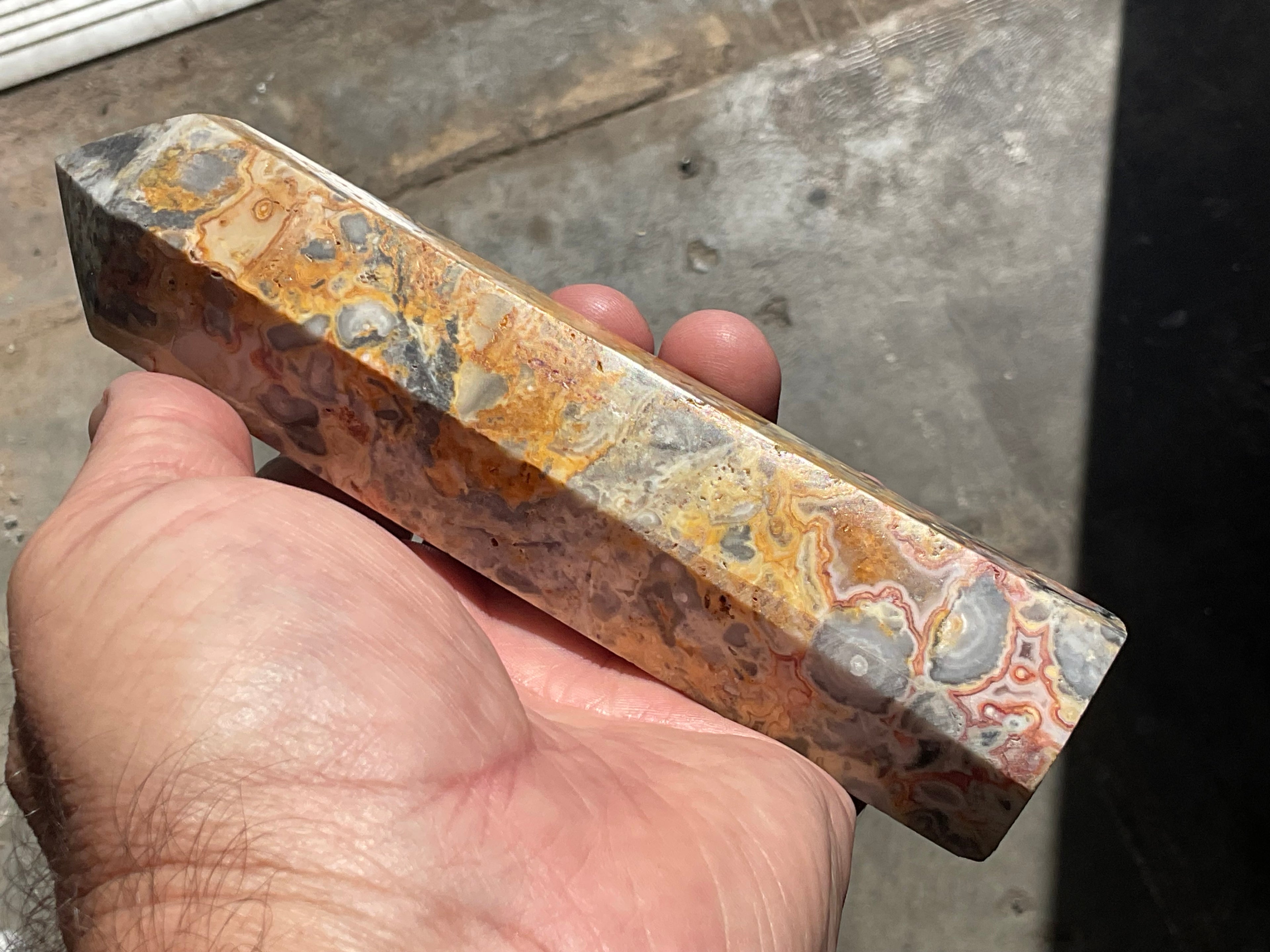 332g Western Australian Crazy Lace Agate Generator A