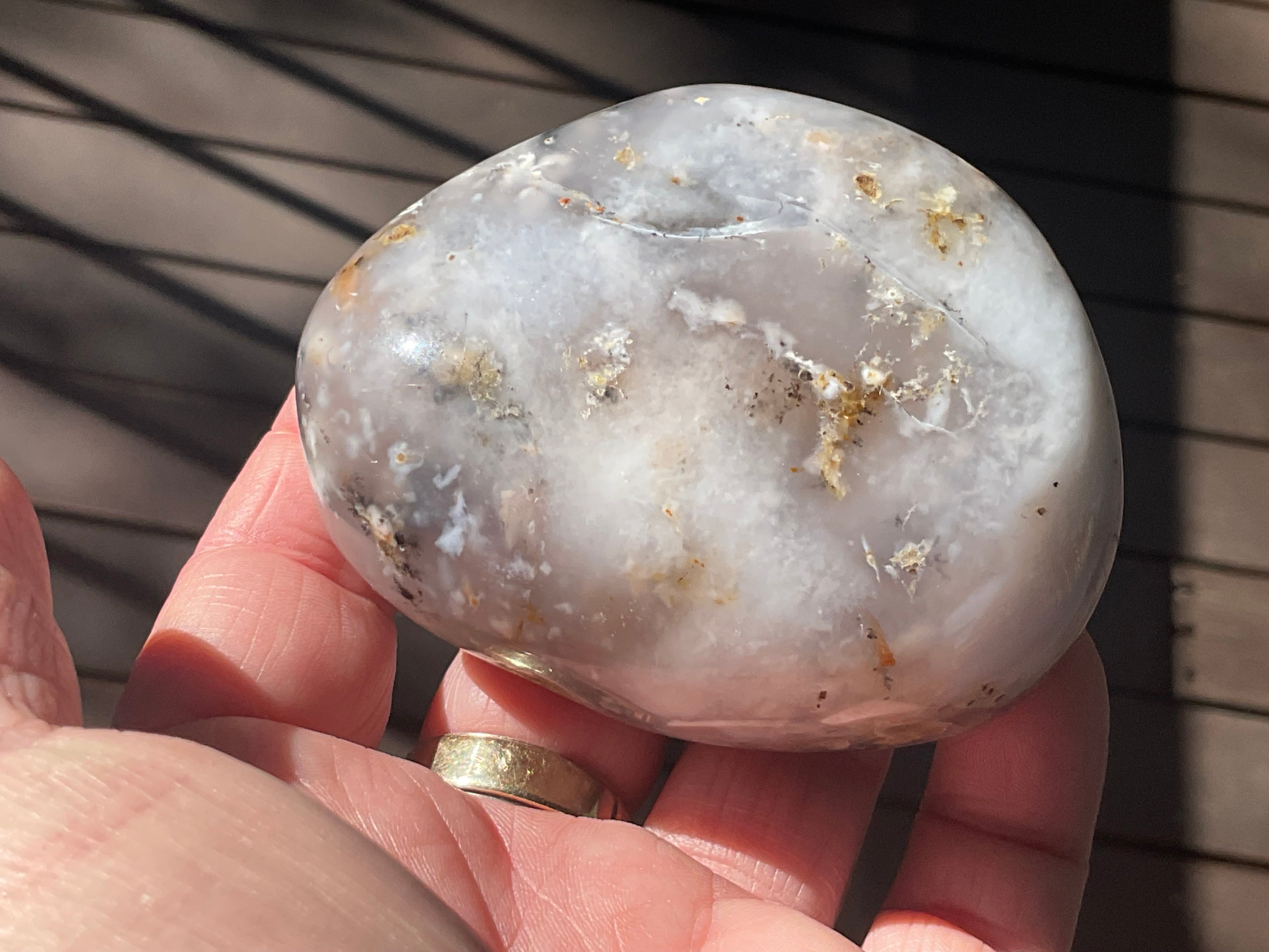 258g Dendritic Agate Palmstone A5