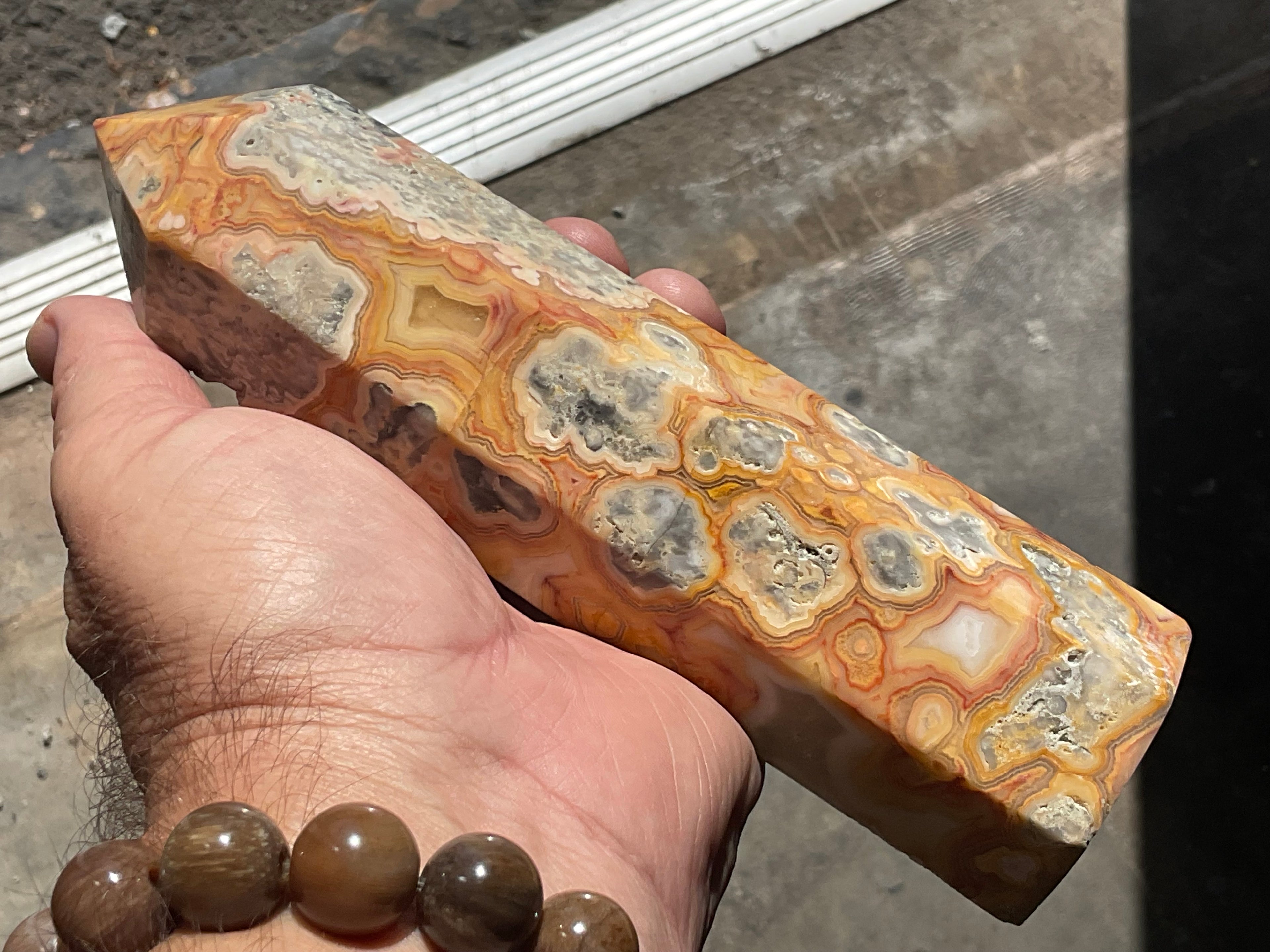 616g Western Australian Crazy Lace Agate Generator B