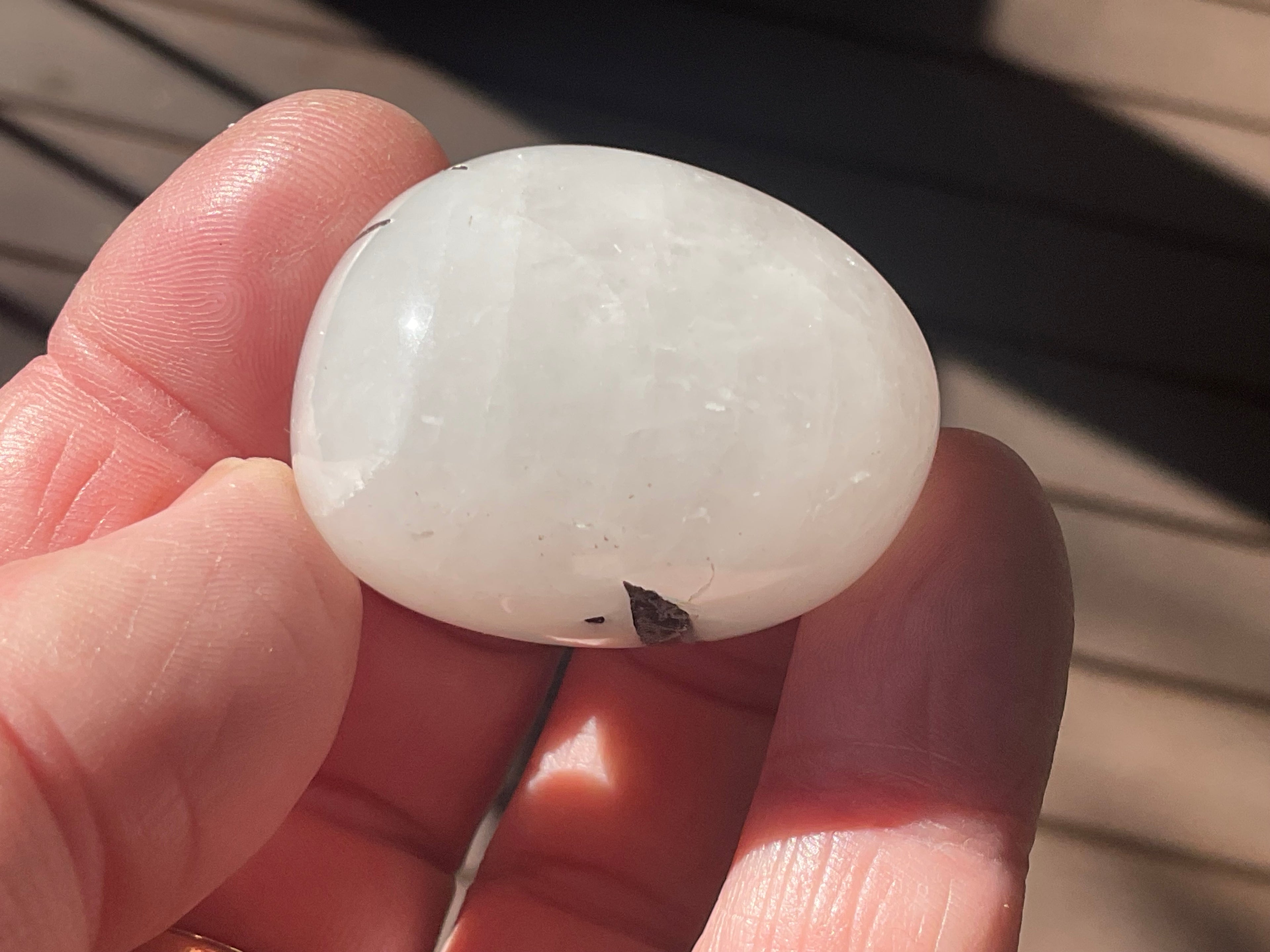 40g Tourmaline in Quartz Small Palmstone C