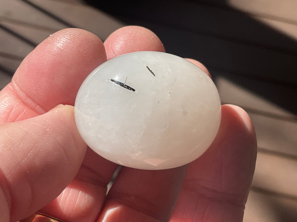 40g Tourmaline in Quartz Small Palmstone C