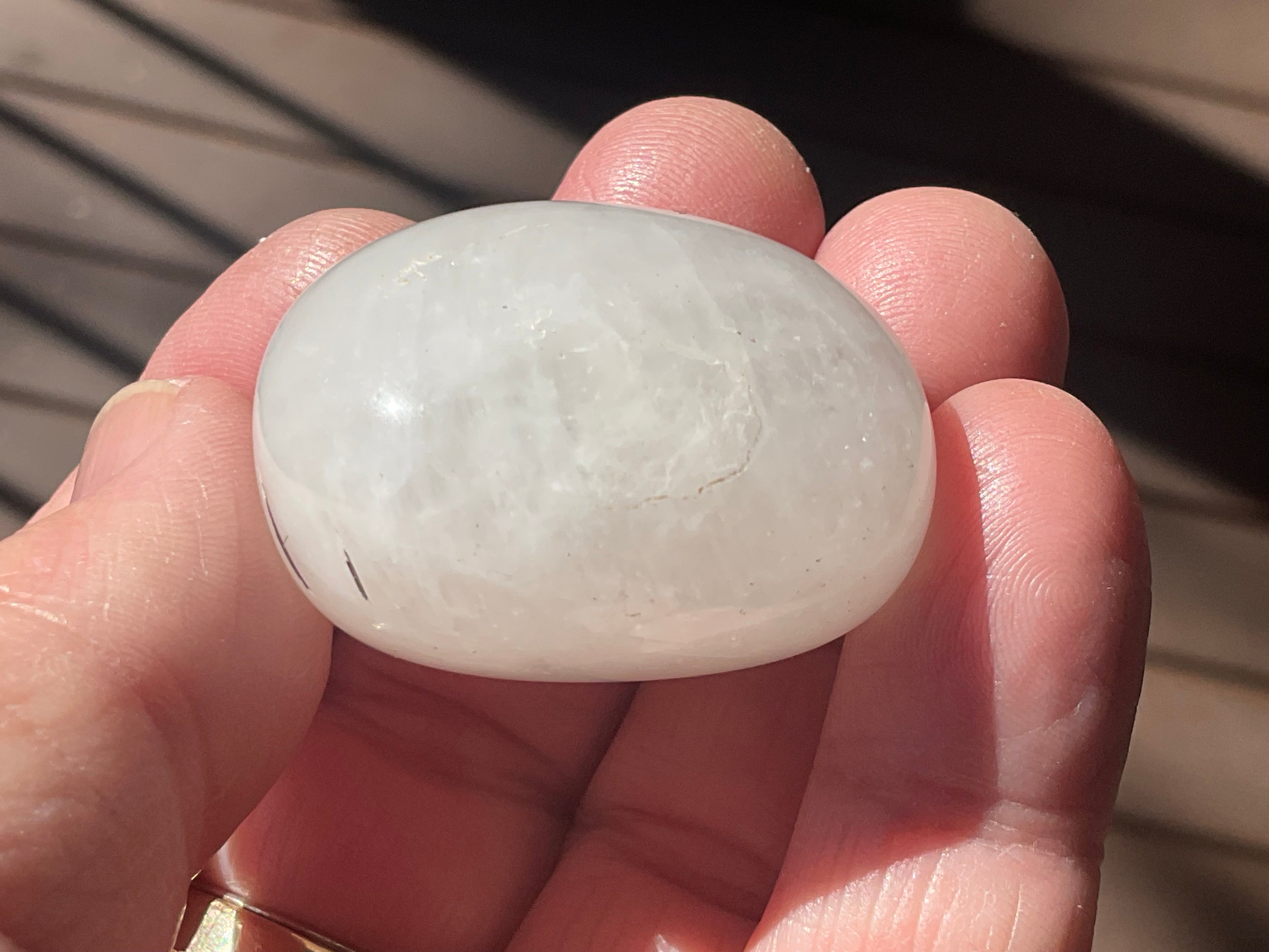 40g Tourmaline in Quartz Small Palmstone C