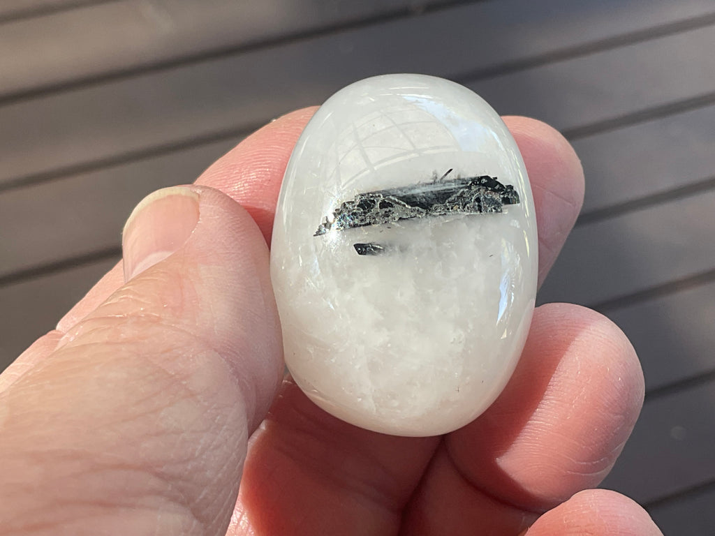 40g Tourmaline in Quartz Small Palmstone C