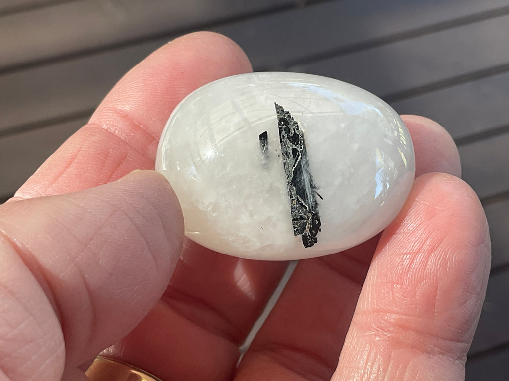 40g Tourmaline in Quartz Small Palmstone C
