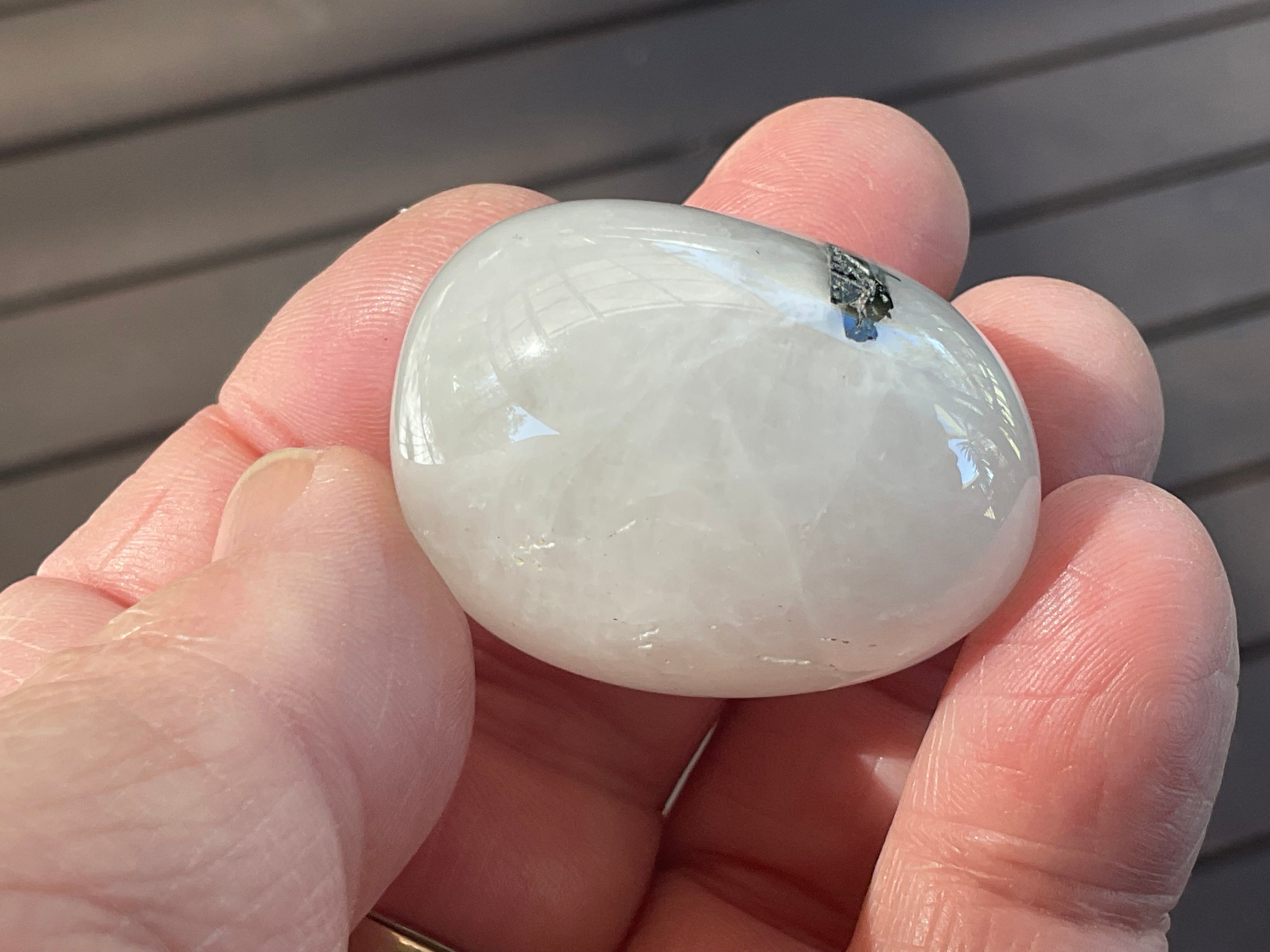 40g Tourmaline in Quartz Small Palmstone C