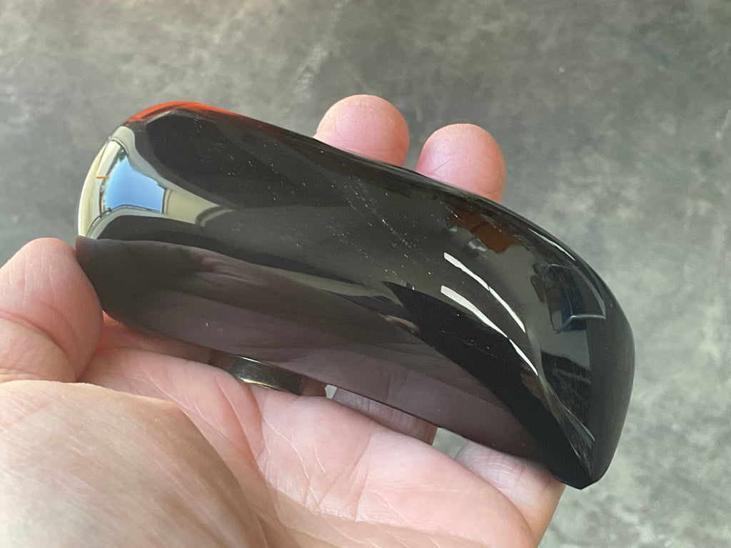 245g Black Obsidian Massage Tool B