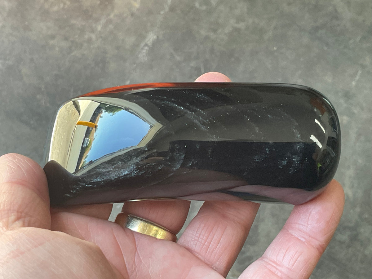 245g Black Obsidian Massage Tool B