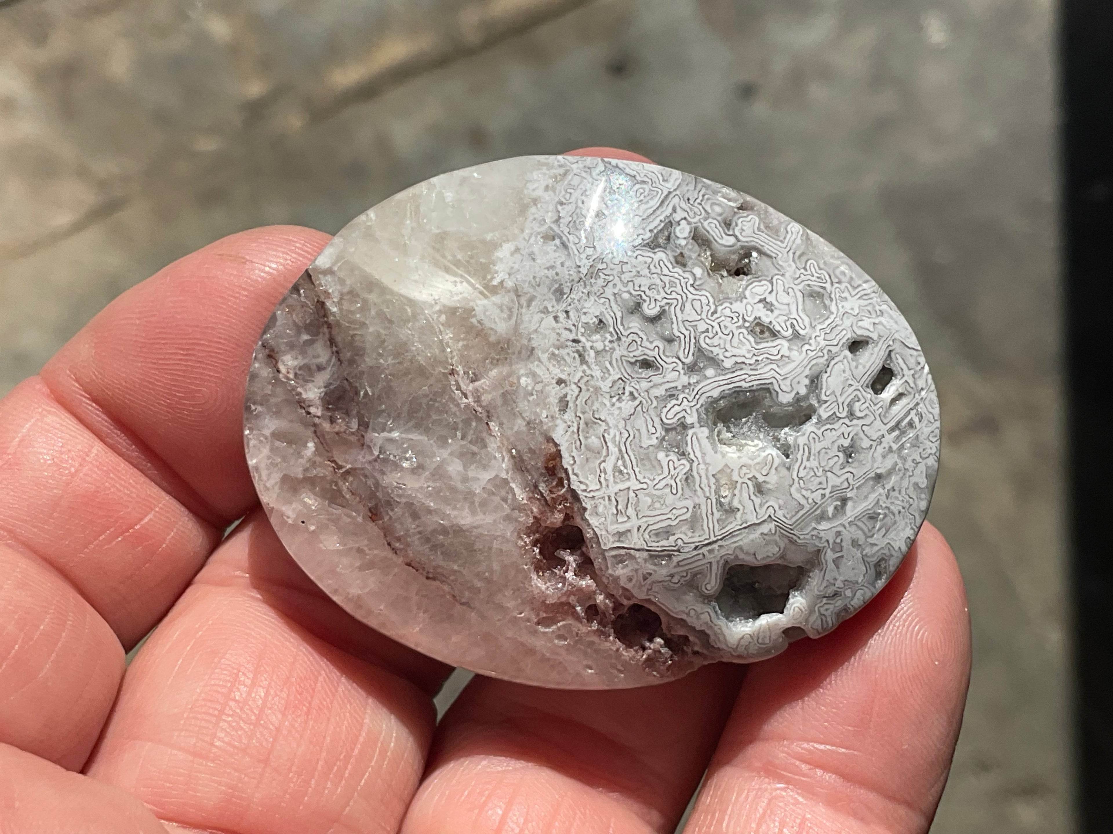 44g Mexican Crazy Lace Rustic Palmstone B