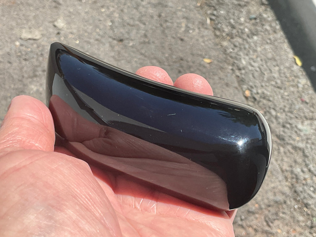245g Black Obsidian Massage Tool B