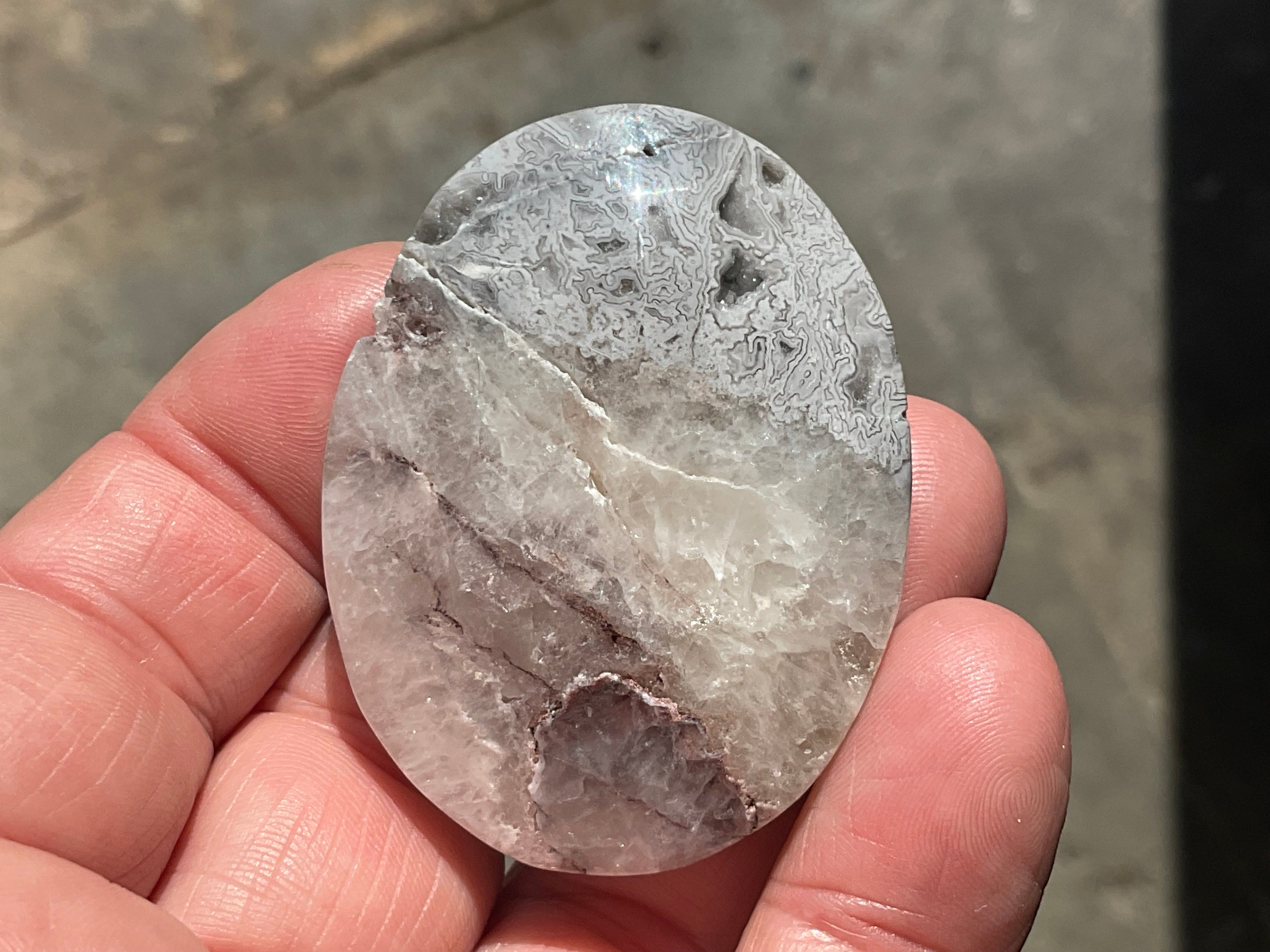 44g Mexican Crazy Lace Rustic Palmstone B