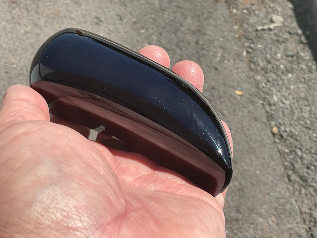 252g Black Obsidian Massage Tool C