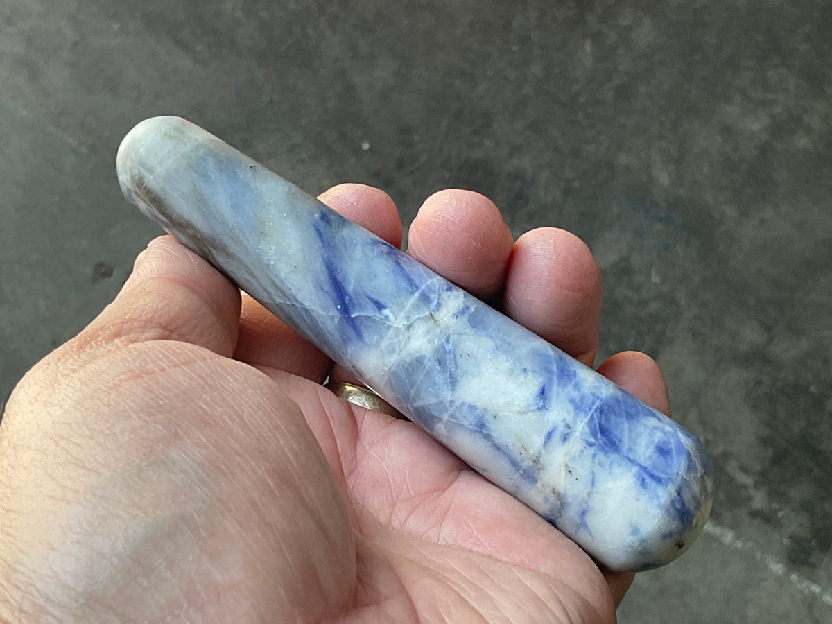 117g Afghanite Massage Wand 1B