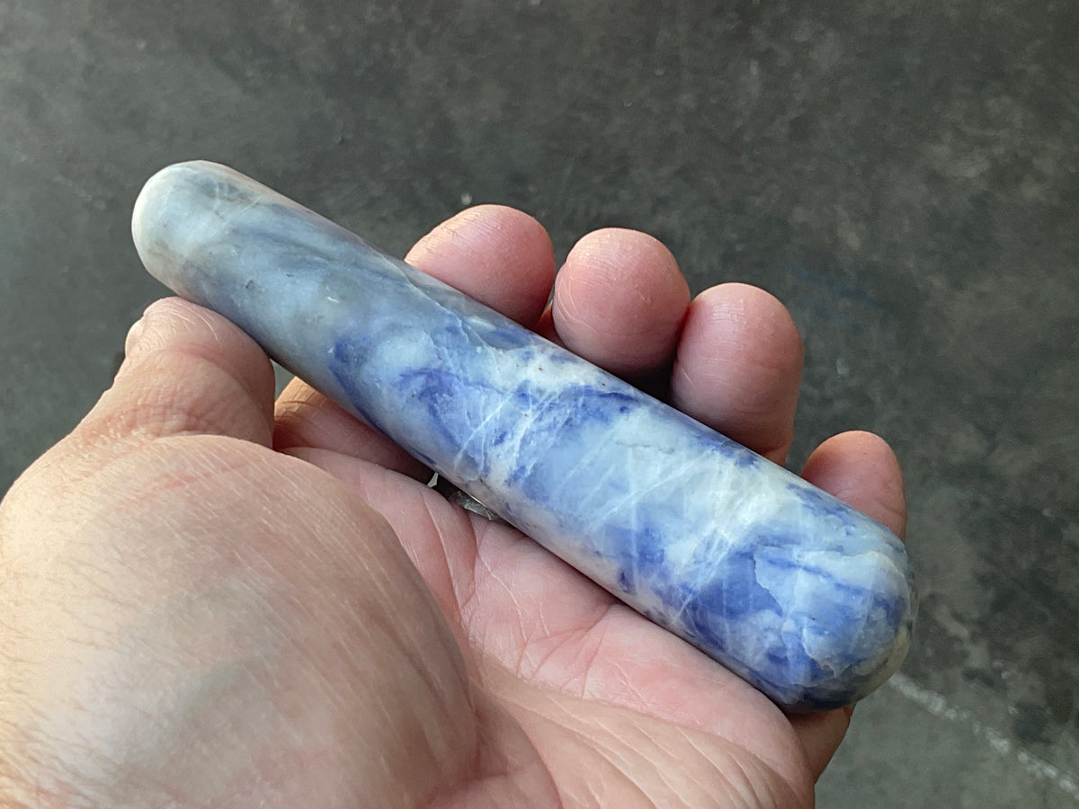117g Afghanite Massage Wand 1B